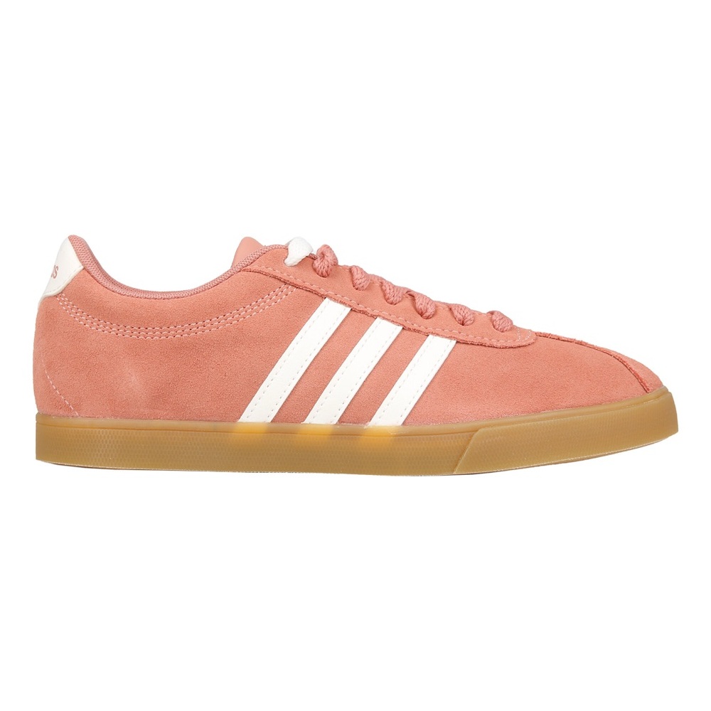 Adidas Coral Sneakers with White Accents